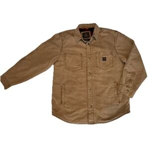 Vintage Walls Outdoor Brown Duck Canvas Work Jacket L • Fully Lined NWOT